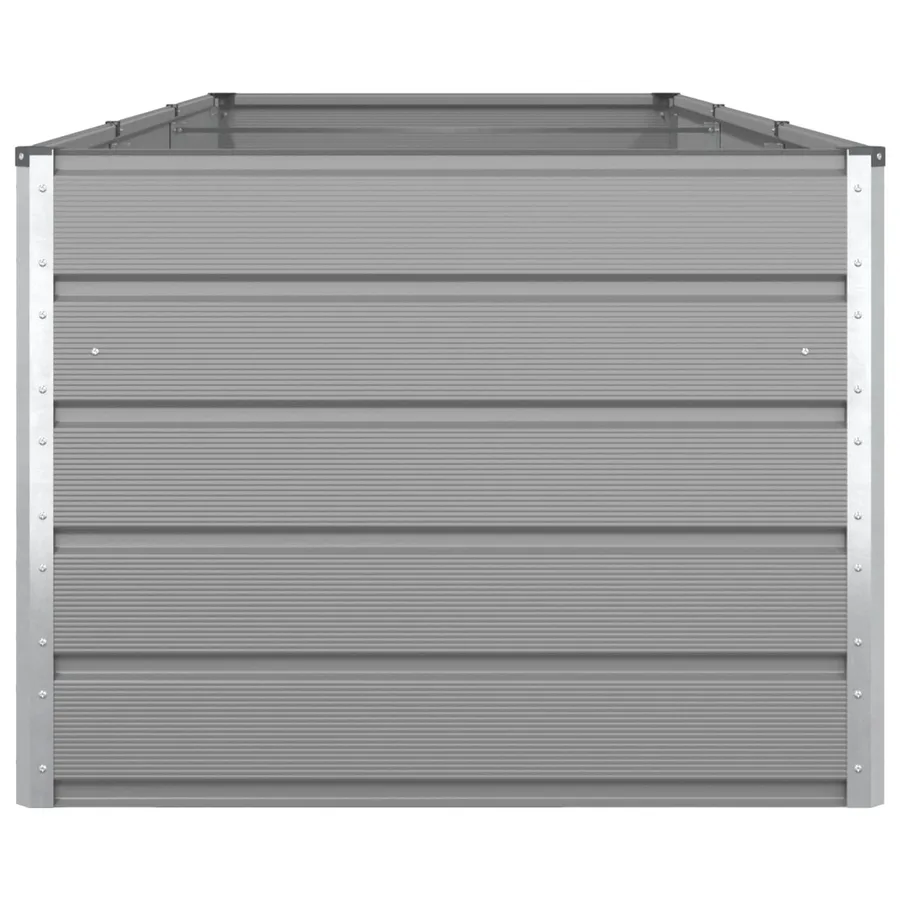 Jardinière Gris clair 290 x 100 x 75 cm Acier galvanisé - 6