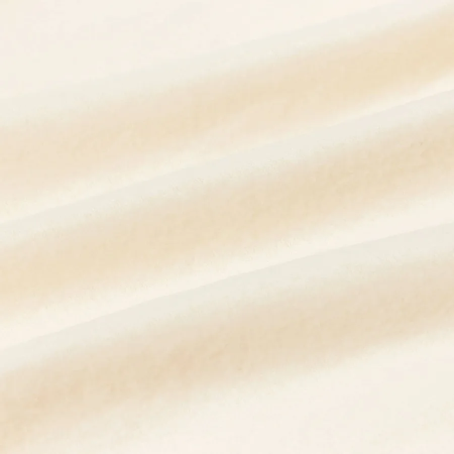 Couvertures à jeter 6 pcs Crème 280 x 210 cm Toison - 7