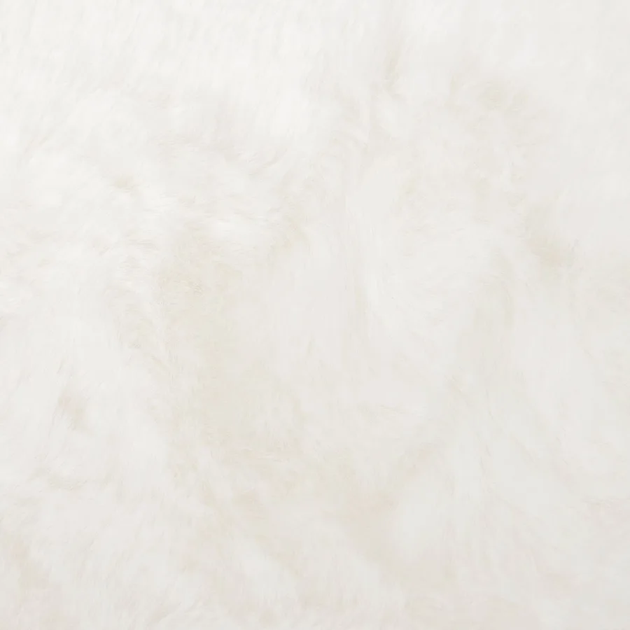 Tapis antidérapant en fausse de lapin OLITE Crème 80 x 250 cm - 9