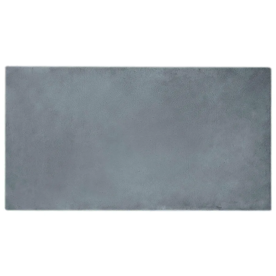 Tapis antidérapant en fausse de lapin OLITE Anthracite - 2