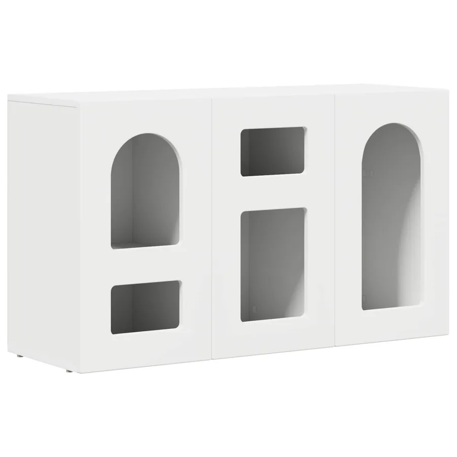 Buffet ELST Blanc 100 x 35 x 59 cm Bois d'ingénierie - 2