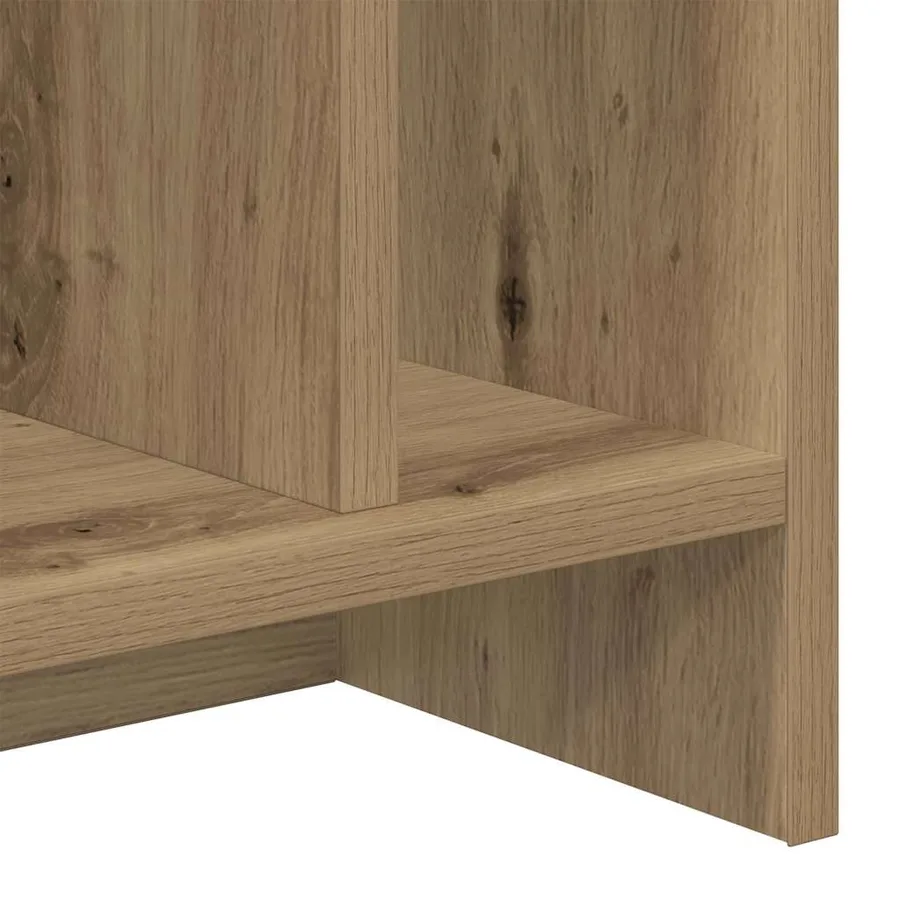 Meuble TV 50 x 35 x 45 cm Chêne artisanal Bois d'ingénierie - 9