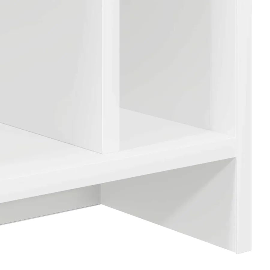 Meuble TV Blanc 50 x 35 x 45 cm Bois d'ingénierie - 9
