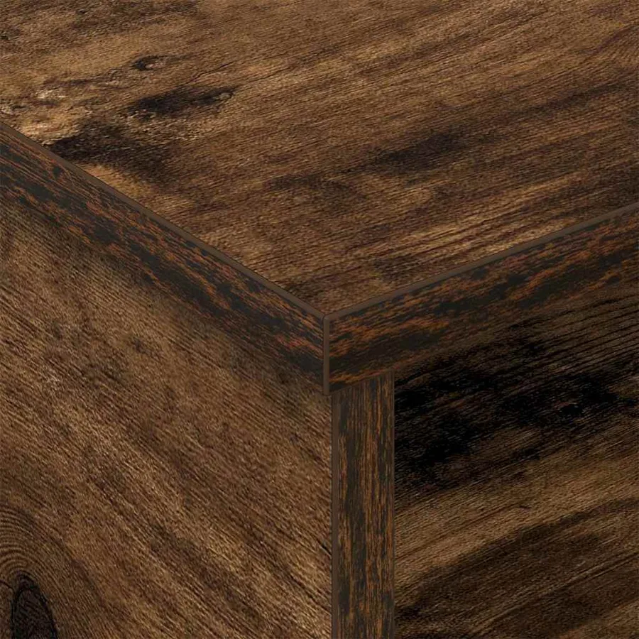 Table de chevet 2 pcs Chêne fumé 40 x 31 x 15 cm - 9