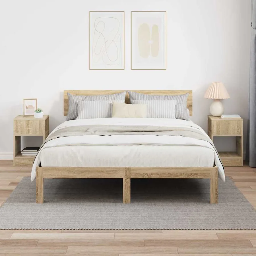 Table d'appoint 2 pcs Chêne Sonoma 30,5 x 30 x 45 cm - 4