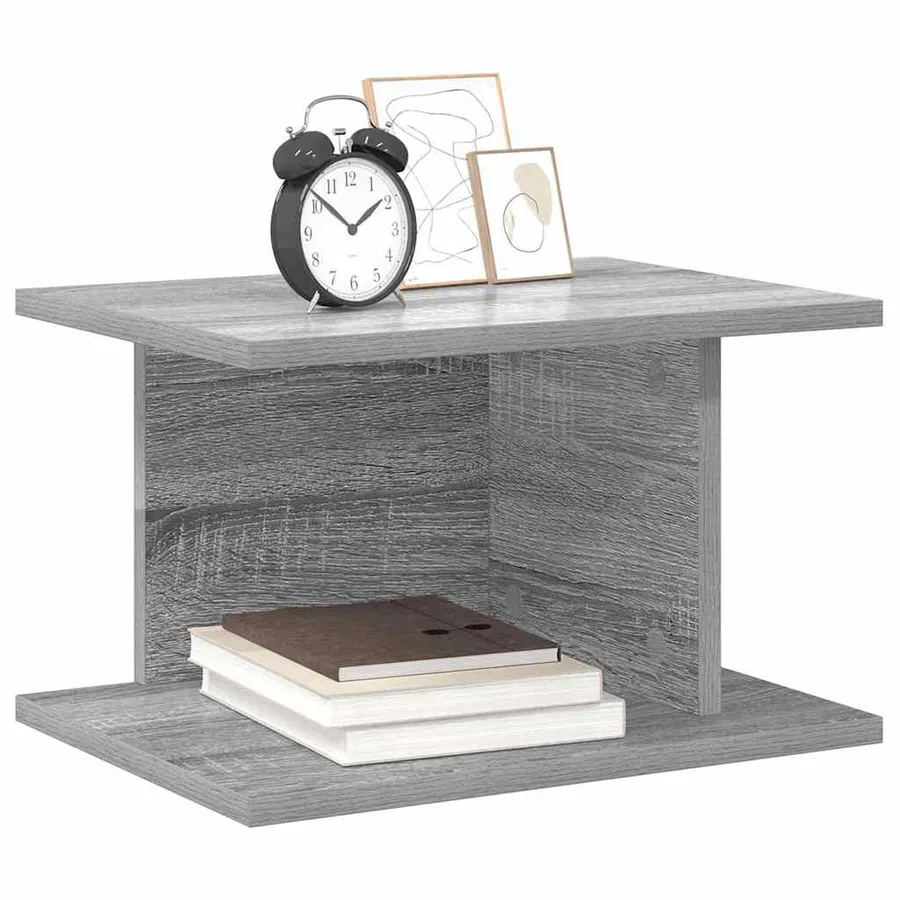 Table de chevet 2 pcs Gris Sonoma 40 x 30 x 25 cm - 3