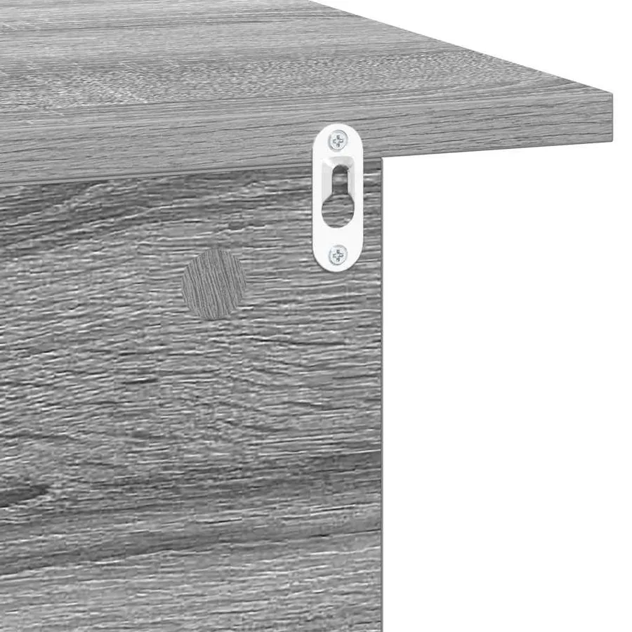 Table de chevet 2 pcs Gris Sonoma 40 x 30 x 25 cm - 8