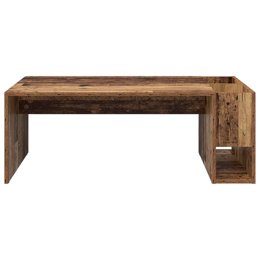 Table basse Bois ancien 101,5 x 50 x 37 cm Bois d'ingénierie - 5
