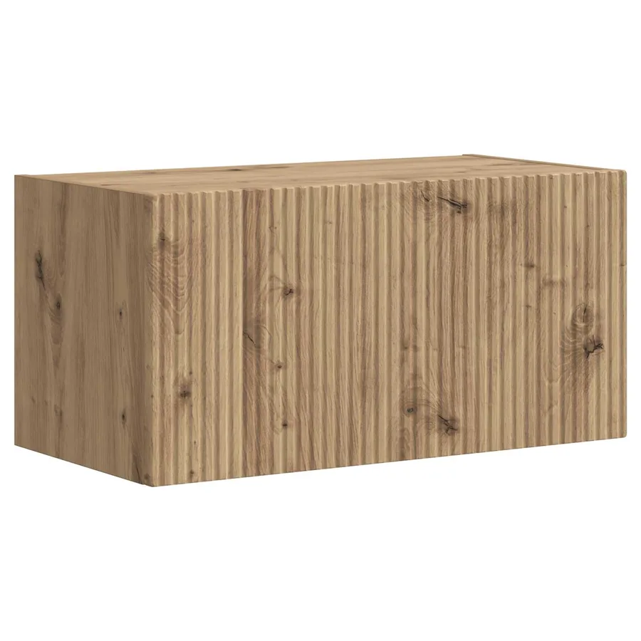 Ensemble meuble TV 4 pcs Chêne artisanal Bois d'ingénierie - 7