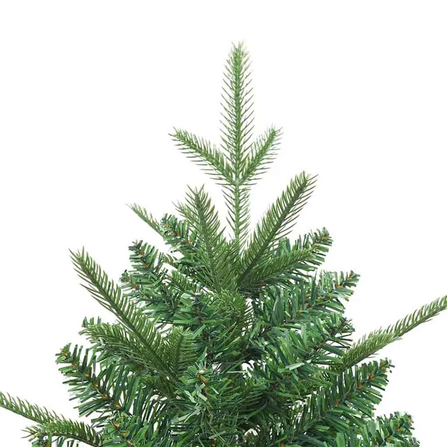 Arbre de Noël artificiel pré-éclairé avec ensemble de boules - 12