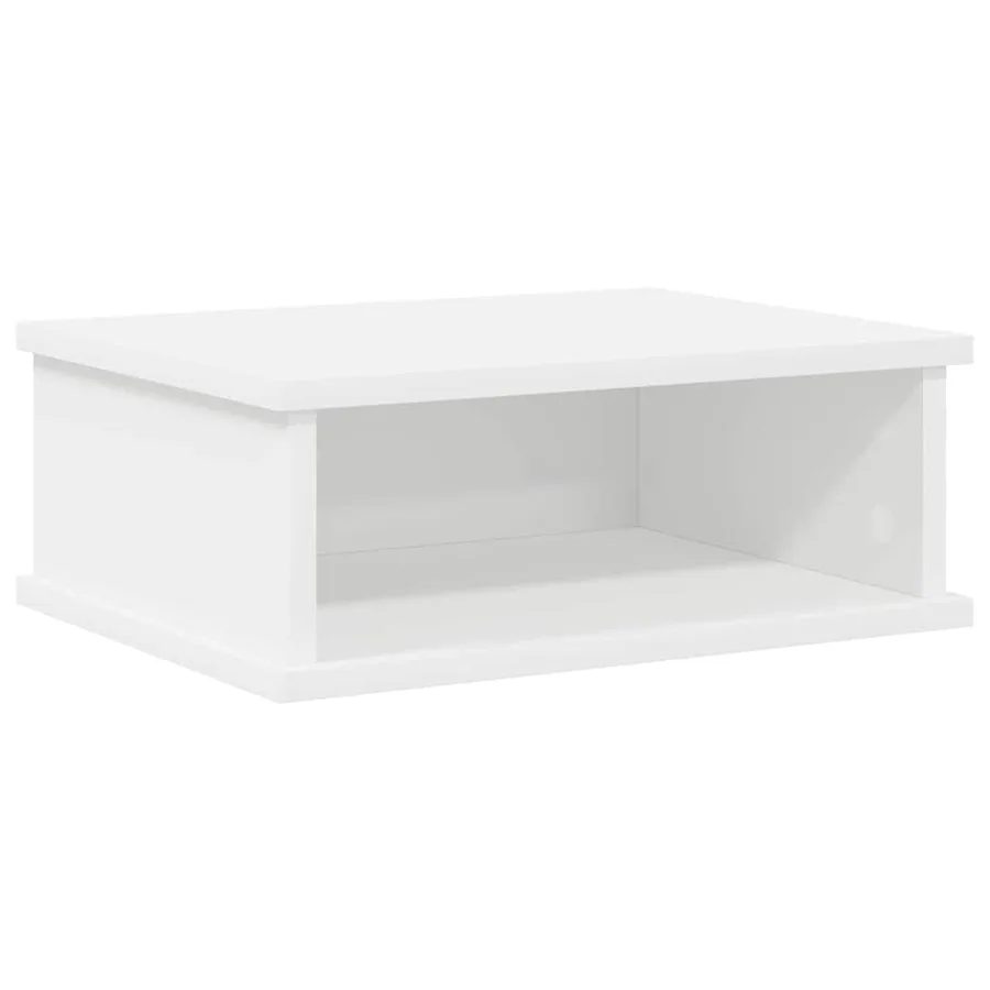 Table de chevet 2 pcs Blanc 40 x 31 x 15 cm Bois d'ingénierie - 5
