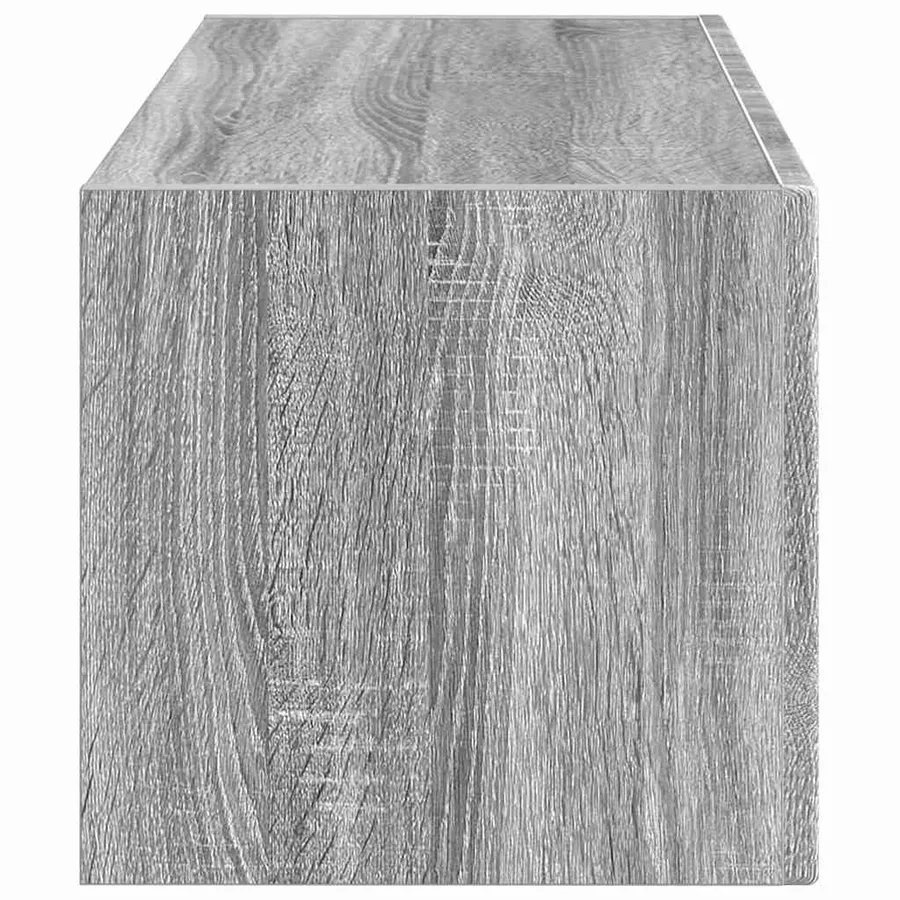 Meuble TV mural Montage mural Gris Sonoma 78,5 x 31 x 29,5 cm - 7