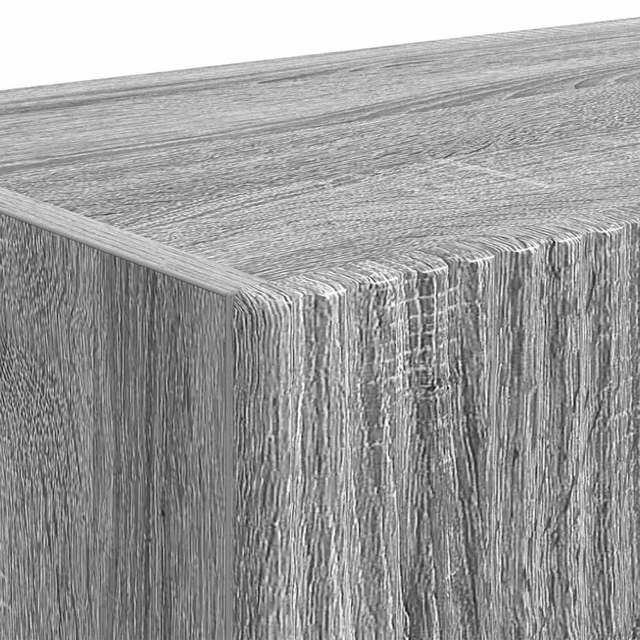 Meuble TV mural Montage mural Gris Sonoma 78,5 x 31 x 29,5 cm - 9