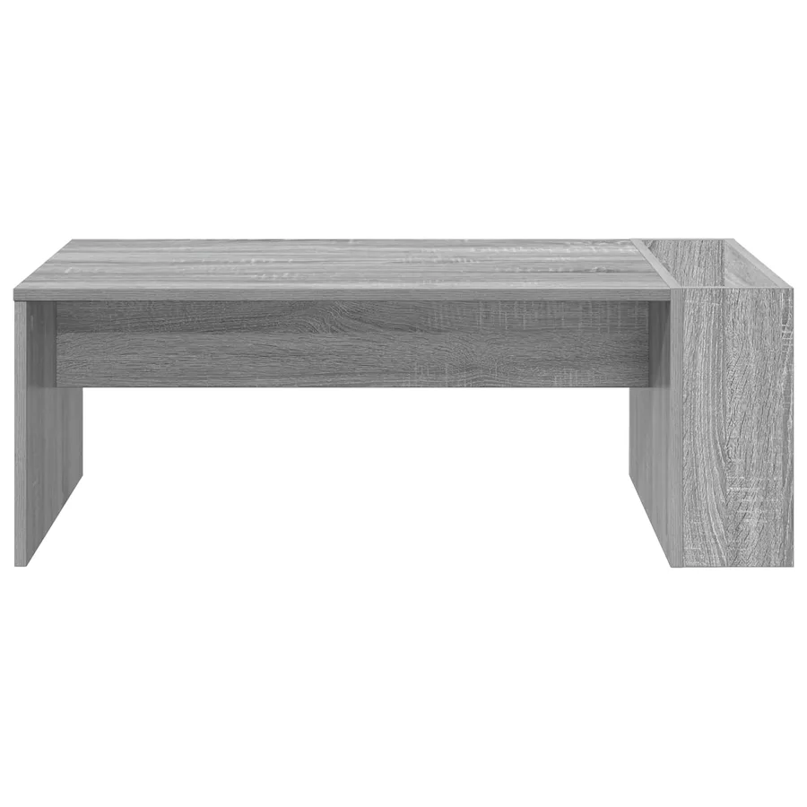Table basse Gris Sonoma 95 x 50 x 34 cm Bois d'ingénierie - 5