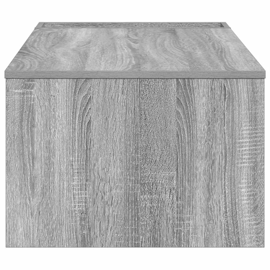 Table basse Gris Sonoma 95 x 50 x 34 cm Bois d'ingénierie - 6