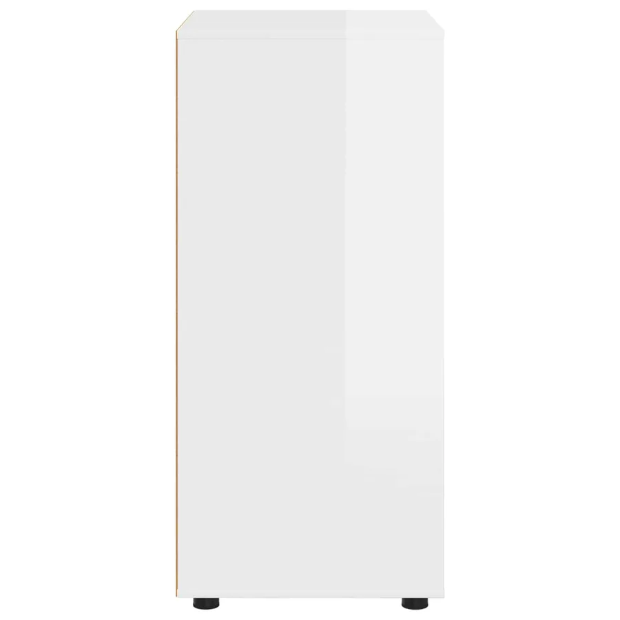 Armoires de rangement Blanc brillant 60 x 48 x 105 cm - 9