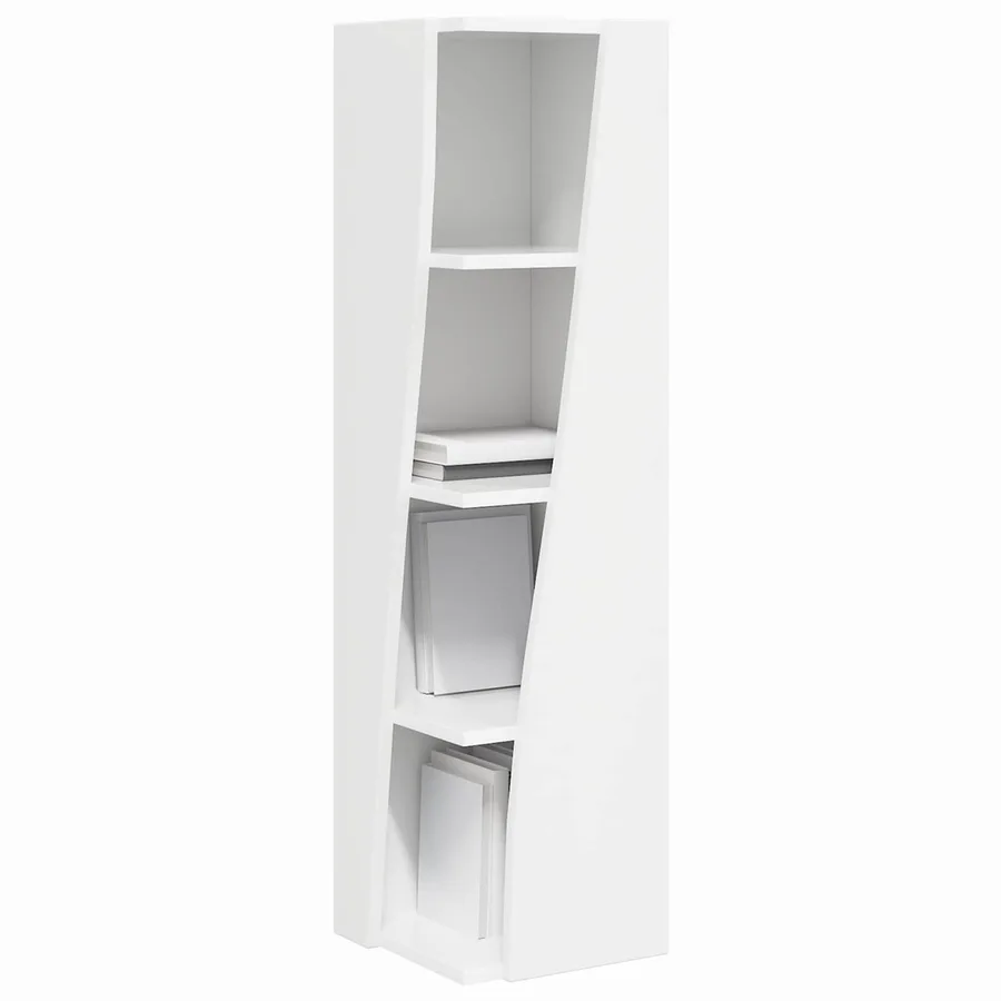 Meuble d'angle 27,5x27x102cm Bois d'ingénierie - 3