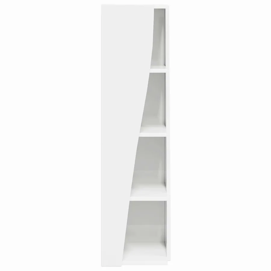 Meuble d'angle 27,5x27x102cm Bois d'ingénierie - 6