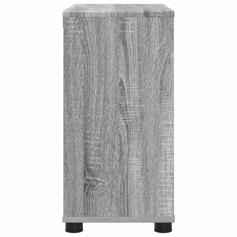 Armoire de lavabo de salle de bain Gris Sonoma 60 x 30 x 60 cm - 7