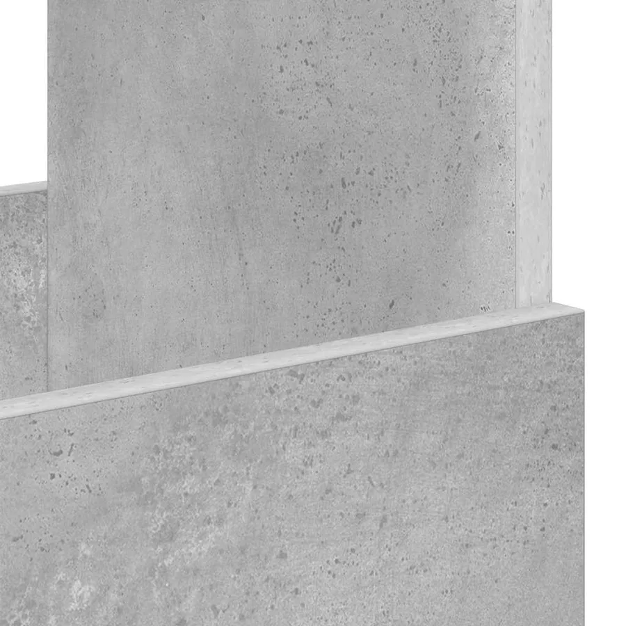 Étagère à magazines Gris béton 35 x 30 x 45 cm - 8