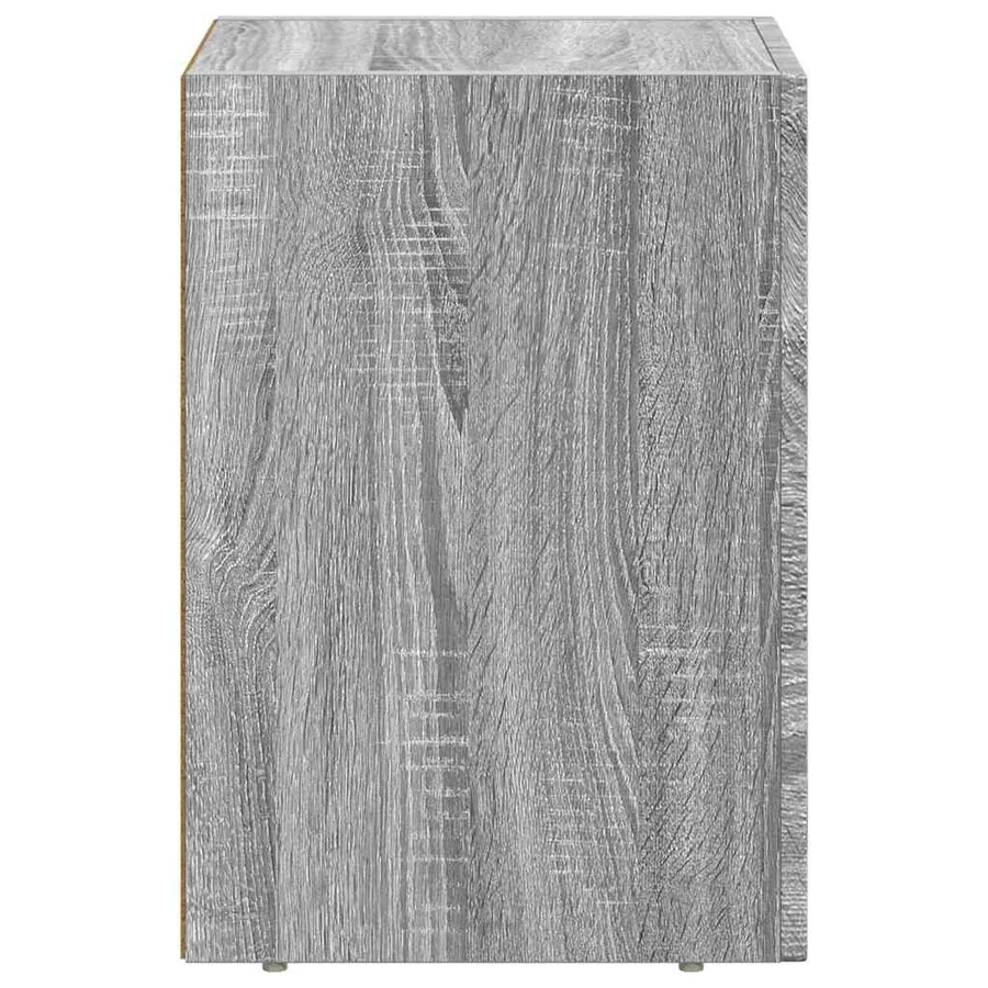 Table de chevet ELST Gris Sonoma 29,5 x 33,5 x 50 cm - 5