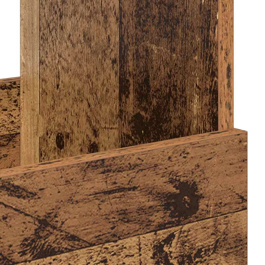Étagère à magazines 2 pcs Bois ancien 35 x 30 x 45 cm - 11
