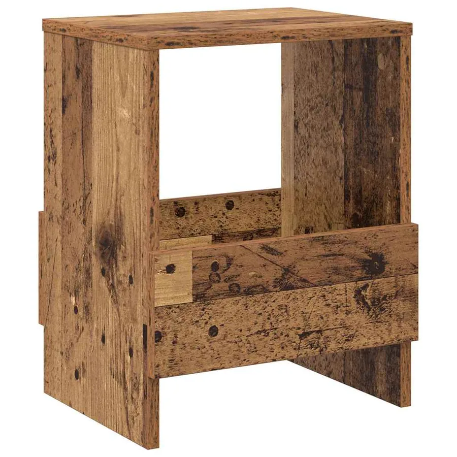 Étagère à magazines 2 pcs Bois ancien 35 x 30 x 45 cm - 6