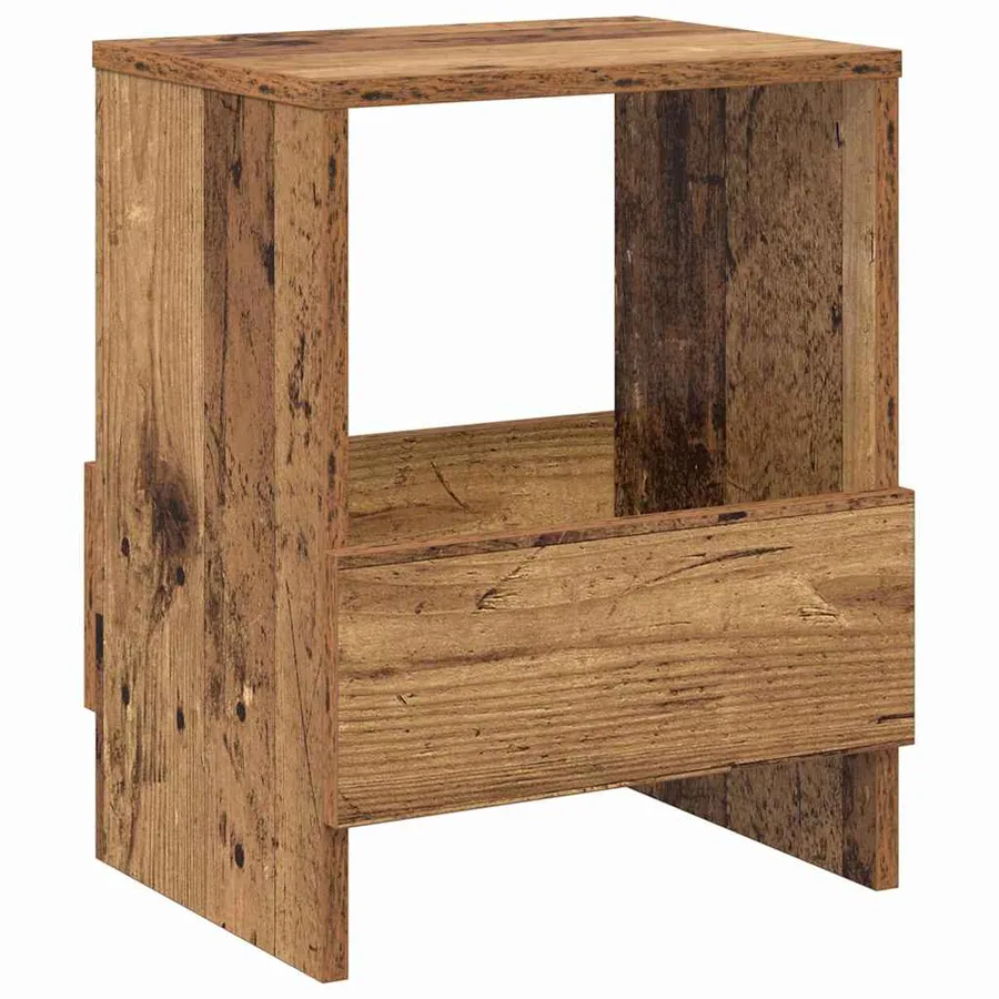 Étagère à magazines 2 pcs Bois ancien 35 x 30 x 45 cm - 9