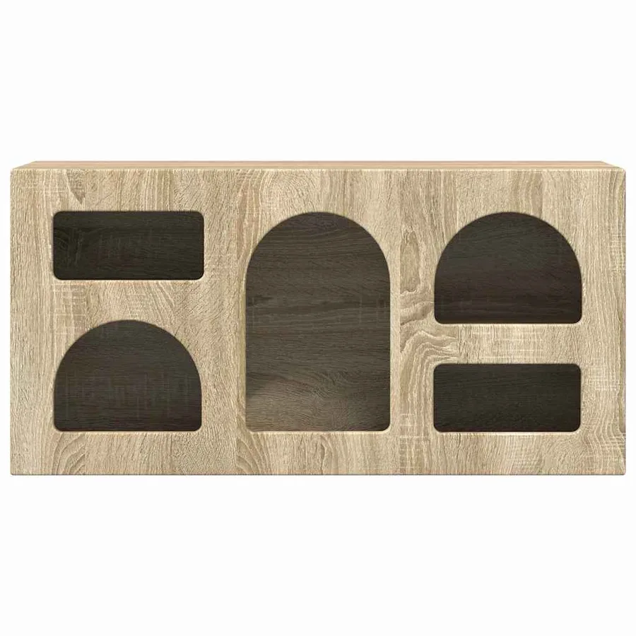 Meuble TV ELST 80 x 35 x 40 cm Chêne Sonoma Bois d'ingénierie - 5