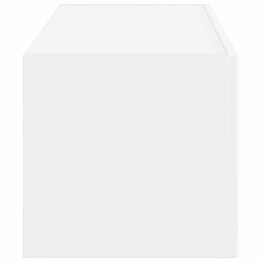 Meuble TV mural Blanc 78,5 x 31 x 29,5 cm Bois d'ingénierie - 7
