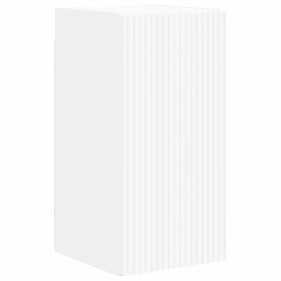 Ensemble meuble TV 4 pcs Blanc Bois d'ingénierie - 7