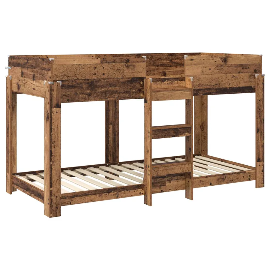 Lit Superposé pour Enfants Bois ancien 80 x 200 cm - 4