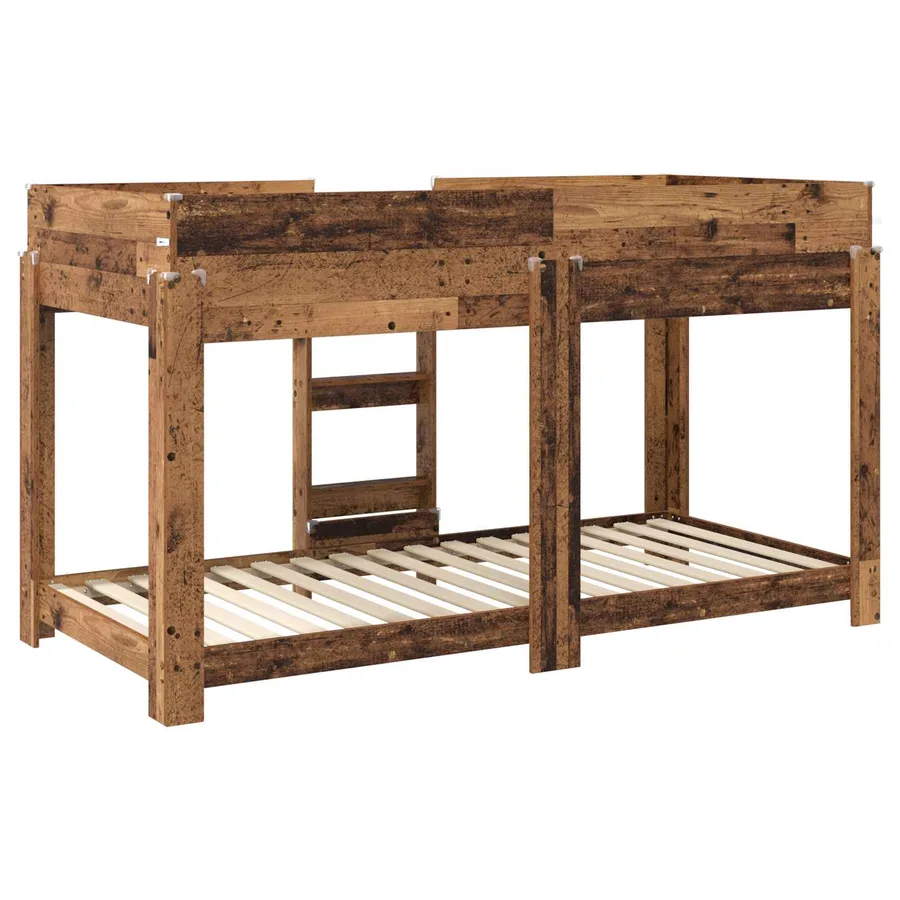 Lit Superposé pour Enfants Bois ancien 80 x 200 cm - 7