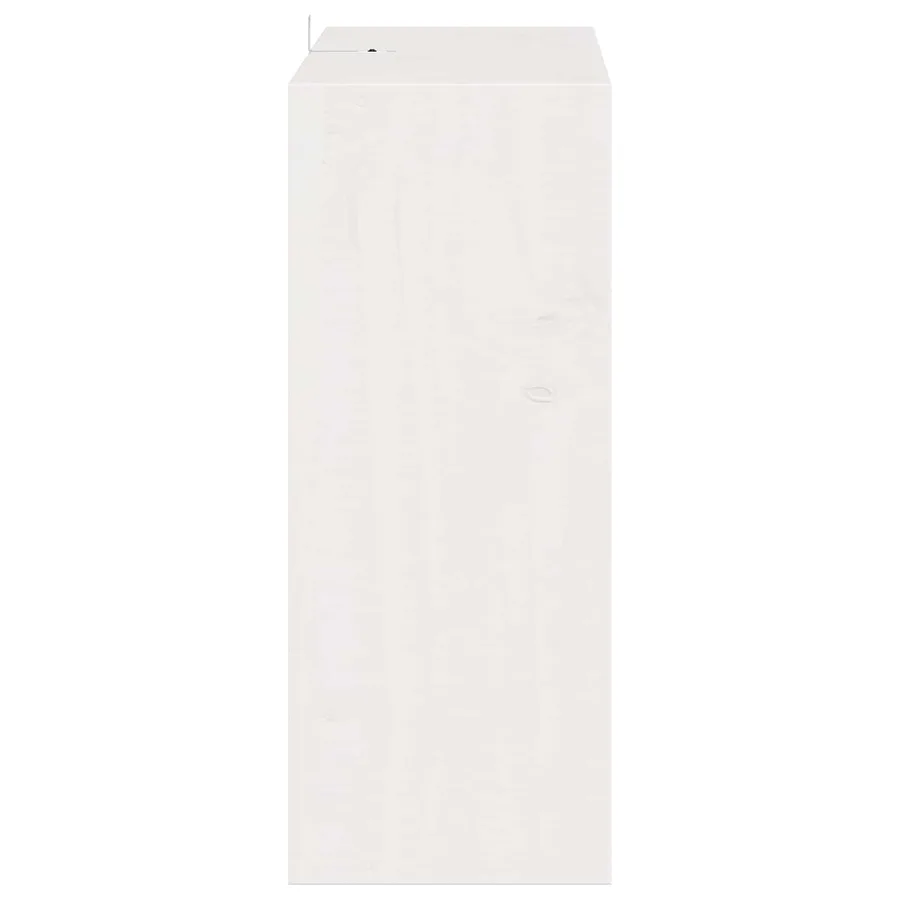 Étagère à vin 4 pcs Blanc 62 x 25 x 62 cm Pin massif - 7