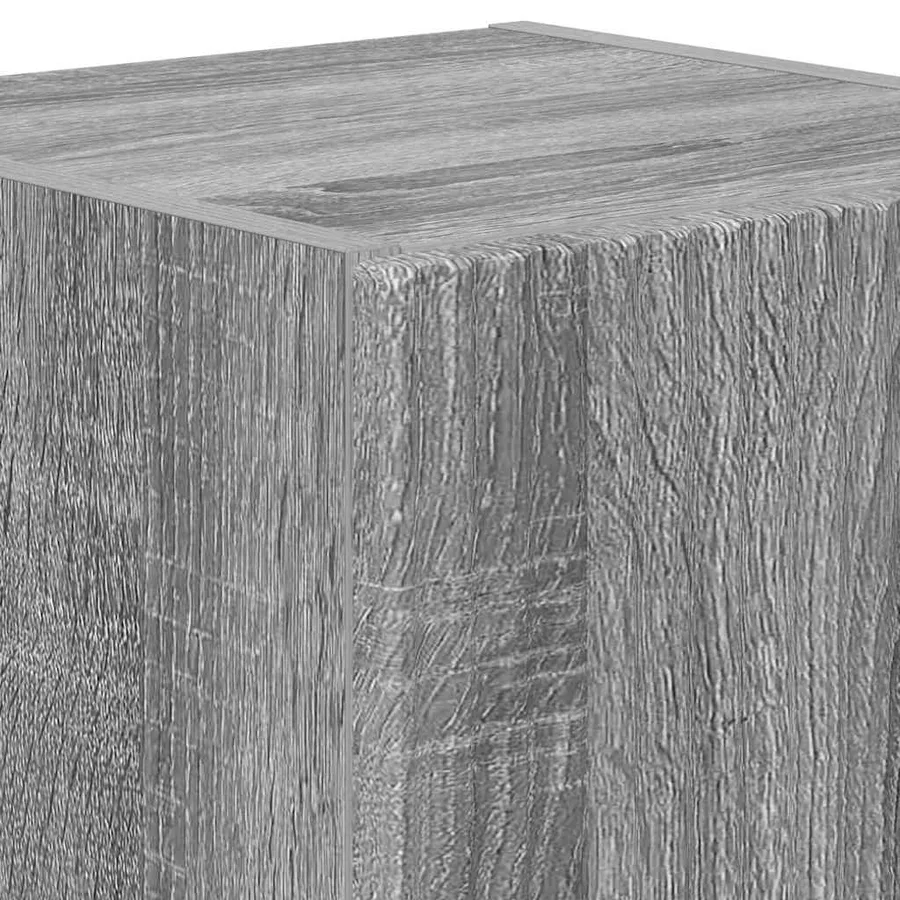 Meuble TV mural Gris Sonoma 30 x 31 x 40 cm Bois d'ingénierie - 9