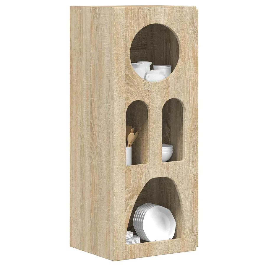 Buffet ELST Chêne Sonoma 40 x 35 x 100.5 cm Bois d'ingénierie - 3