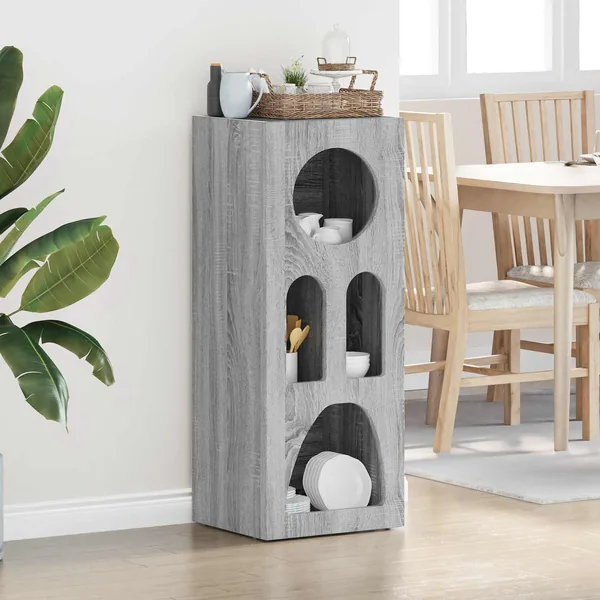 Buffet ELST Gris Sonoma 40 x 35 x 100.5 cm Bois d'ingénierie