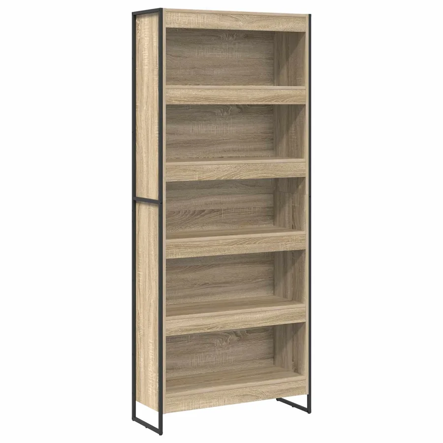 Bibliothèque 80 x 30 x 189,5 cm Bois d'ingénierie Sonoma - 2