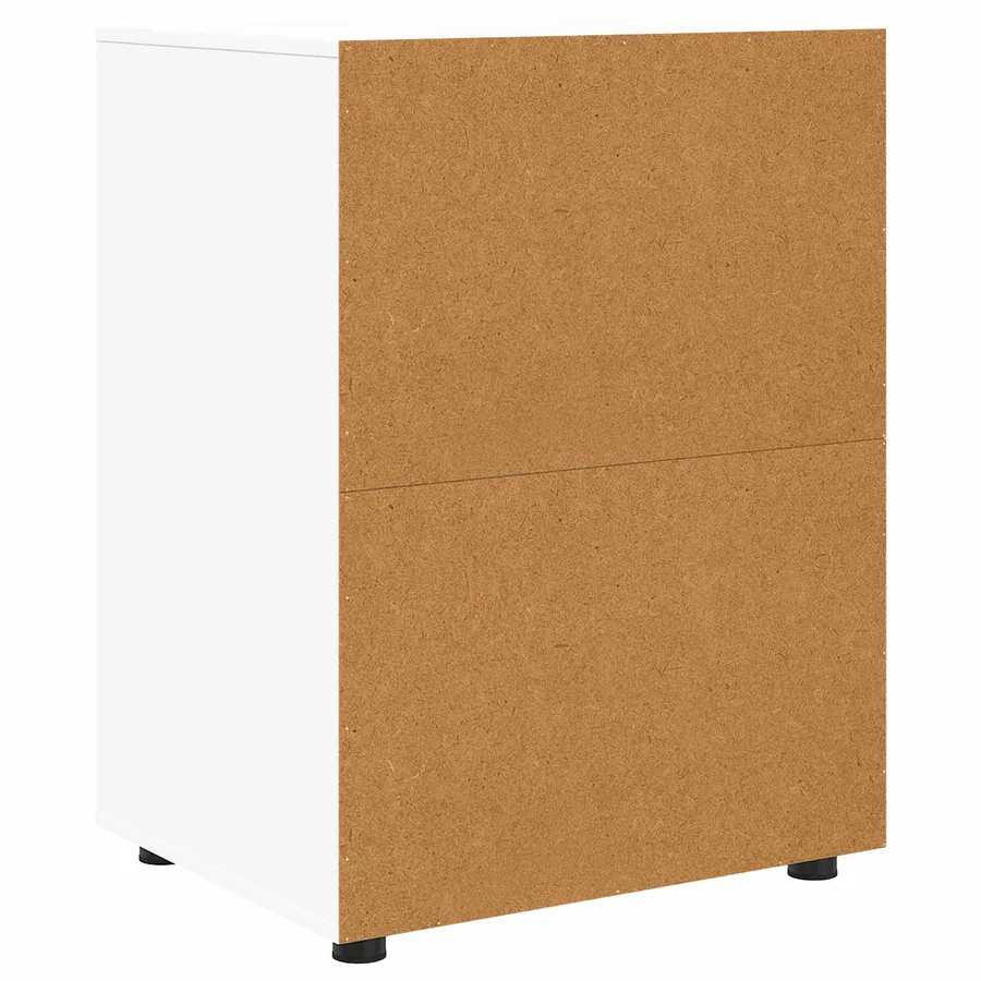 Armoire de rangement Blanc 60 x 48 x 81 cm Bois d'ingénierie - 8