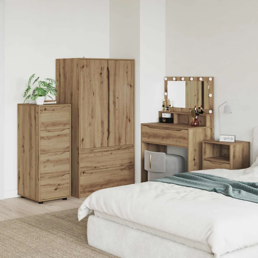Armoire de rangement 40 x 48 x 105 cm Bois d'ingénierie