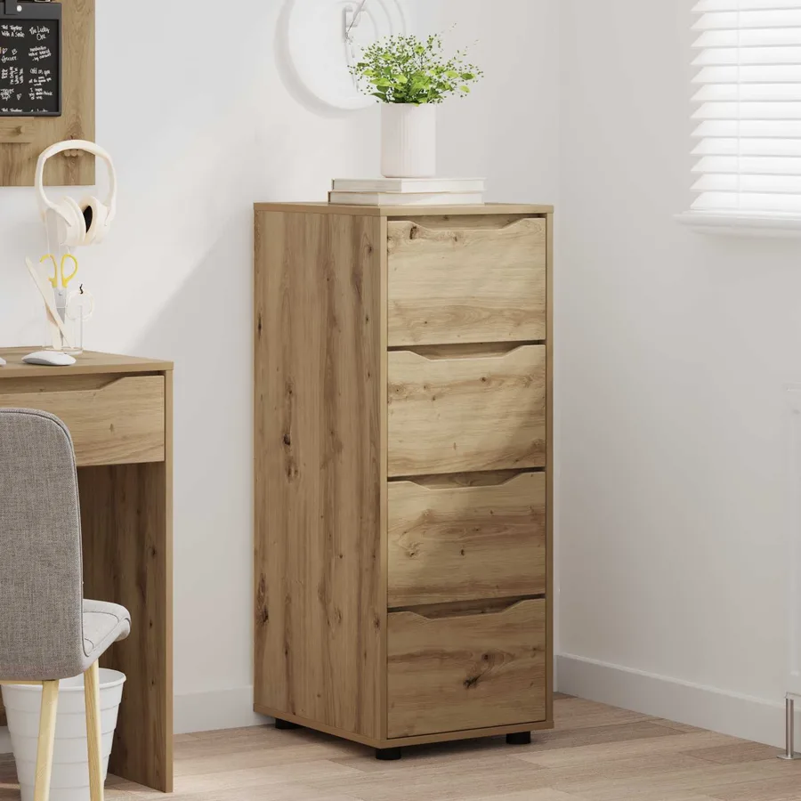 Armoire de rangement 40 x 48 x 105 cm Bois d'ingénierie - 5