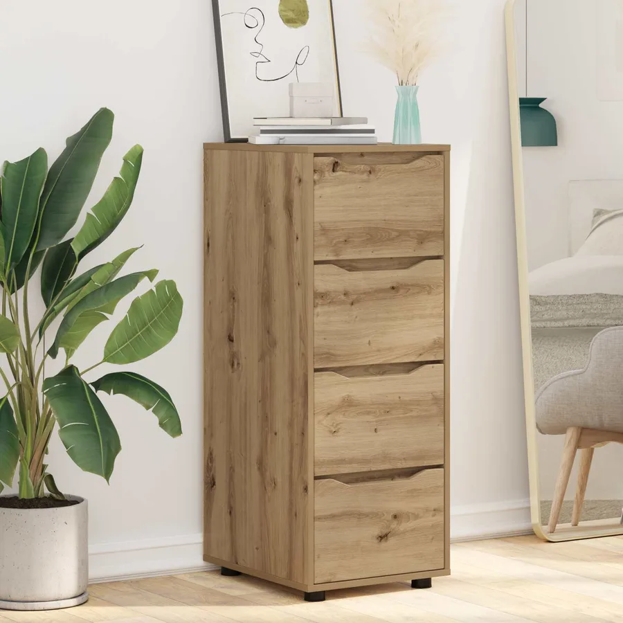 Armoire de rangement 40 x 48 x 105 cm Bois d'ingénierie - 6