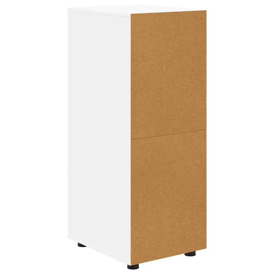 Armoire de rangement Blanc 40 x 48 x 105 cm Bois d'ingénierie - 8