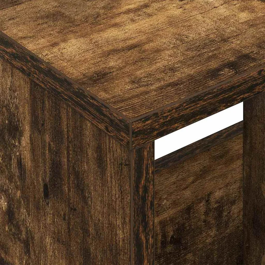 Étagère à magazines Chêne fumé 68,5 x 30 x 45 cm - 9