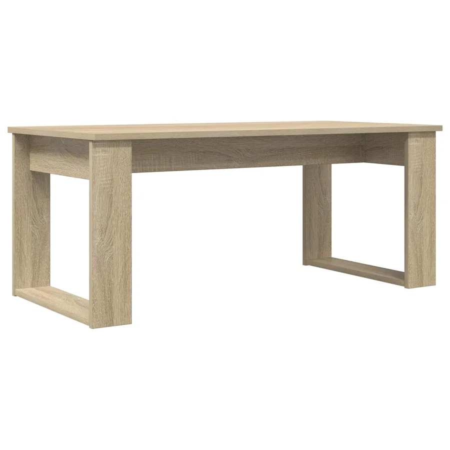 Ensemble de tables basses 2 pcs Chêne Sonoma Bois d'ingénierie - 6