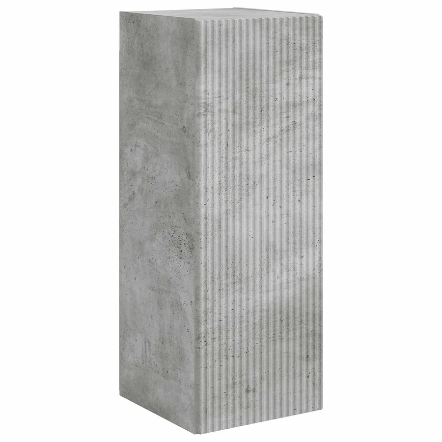Ensemble meuble TV 2 pcs Gris béton Bois d'ingénierie - 6