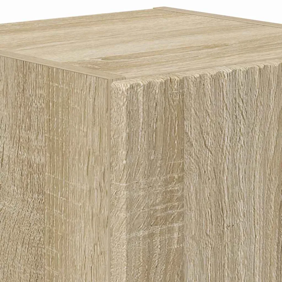 Meuble TV mural 2 pcs Sonoma 30 x 31 x 40 cm Bois d'ingénierie - 10