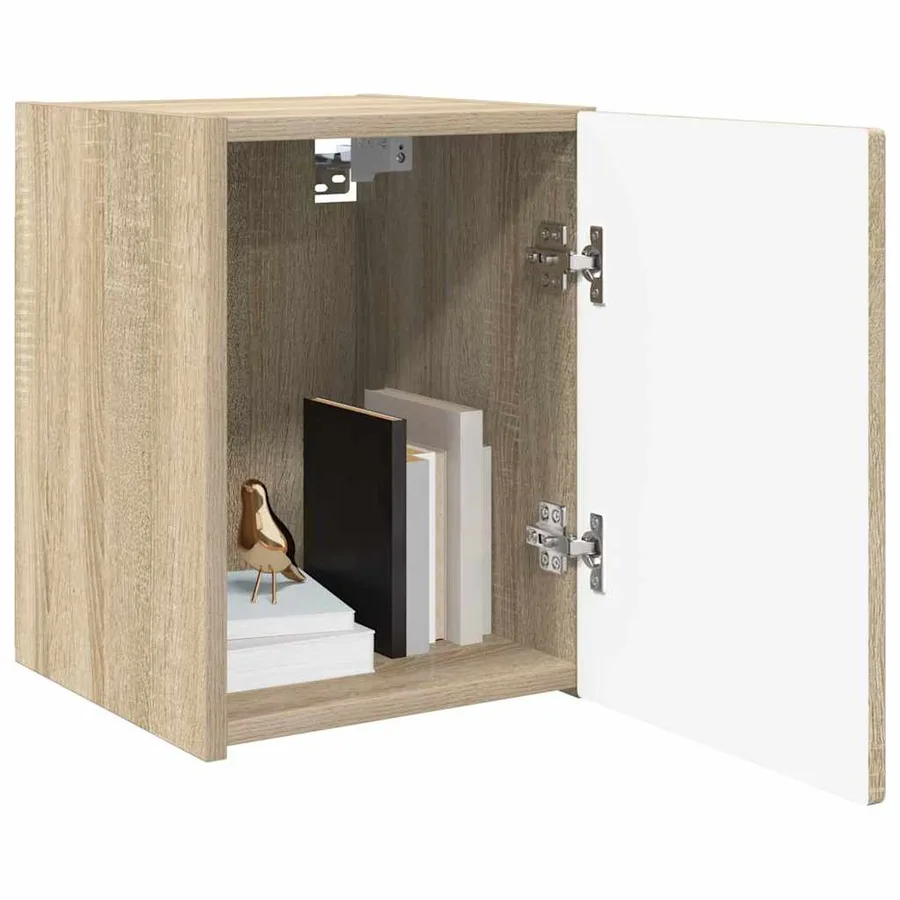 Meuble TV mural 2 pcs Sonoma 30 x 31 x 40 cm Bois d'ingénierie - 3
