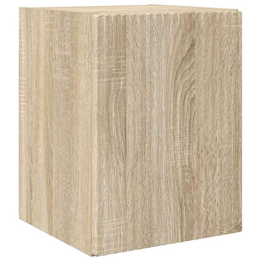 Meuble TV mural 2 pcs Sonoma 30 x 31 x 40 cm Bois d'ingénierie - 5