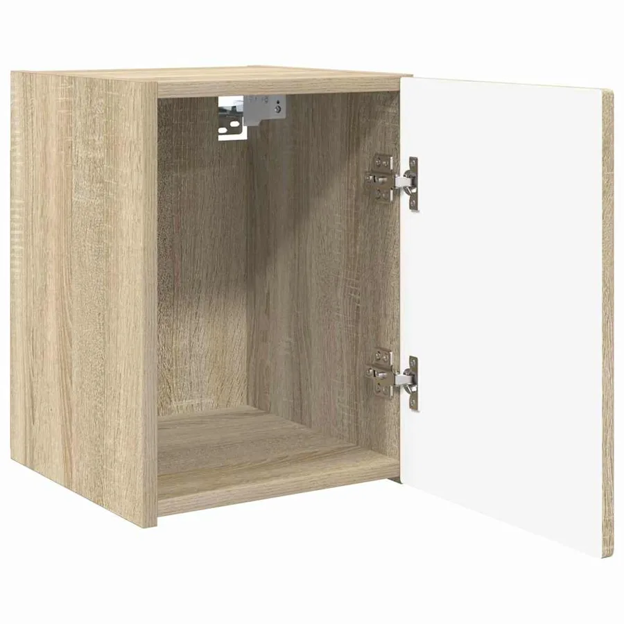 Meuble TV mural 2 pcs Sonoma 30 x 31 x 40 cm Bois d'ingénierie - 6